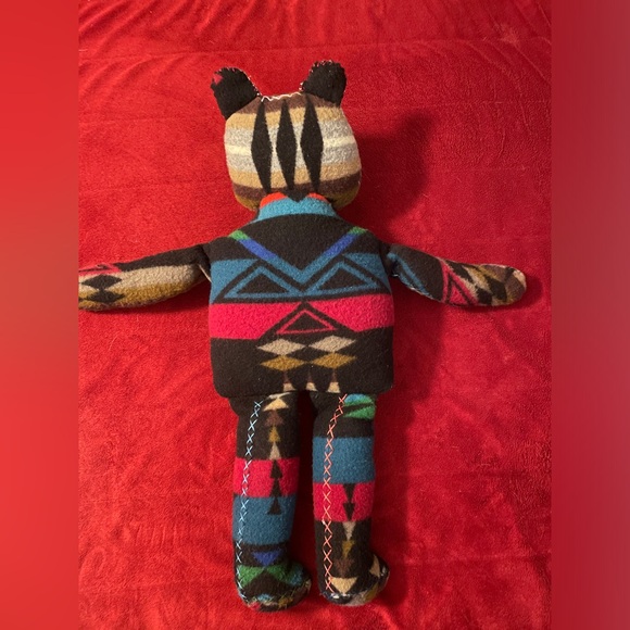 24” Teddy Bear - Indian Blanket - Handmade - OOAK - Picture 3 of 9